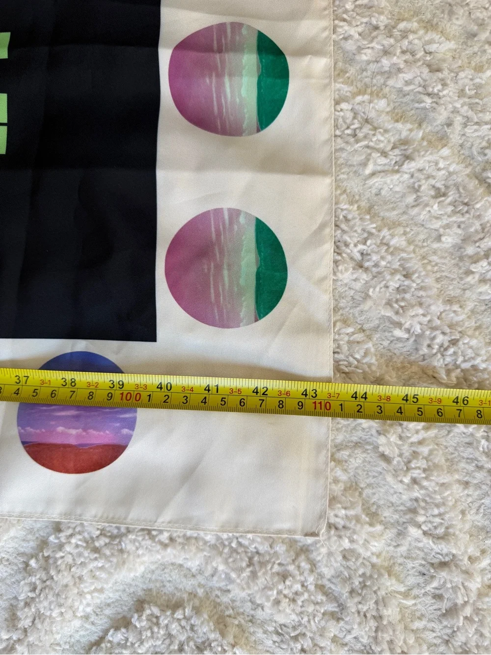 Dans les Nuages Multicolor  Scarf